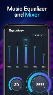 Volume Booster - Equalizer android App screenshot 2